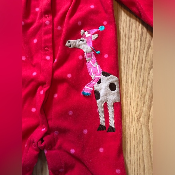 Fleece Giraffe Pyjamas - Picture 4 of 4